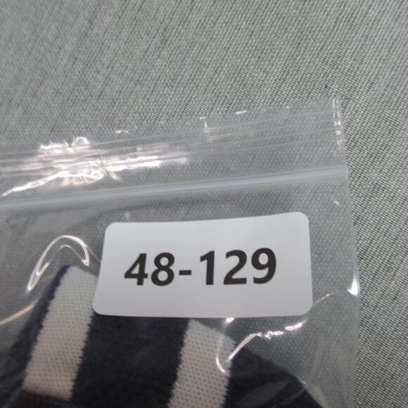 Vintage Rocawear Shirt Mens 2XL Cream Blue Striped Polo Golf Preppy Coastal 90s - Picture 12 of 12